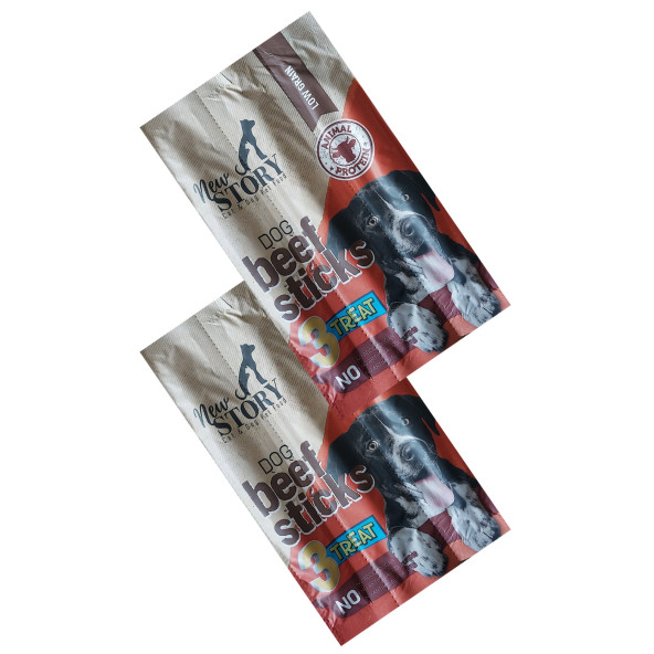 Amore Kuzu Etli Yetişkin Köpek Konservesi 6lı, 3lü Sticks Ödül - 4