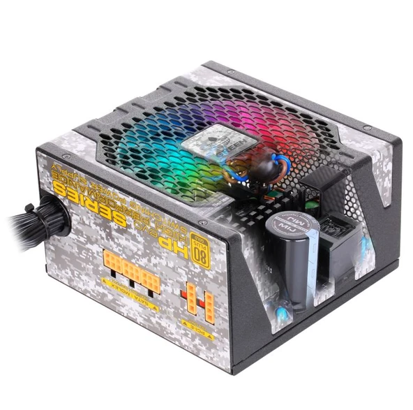 Green Gp600B-Hp-Evo 600W 80+ Gold Argb Power Supply PC Güç Kaynağı (5Yıl Garanti) - 2