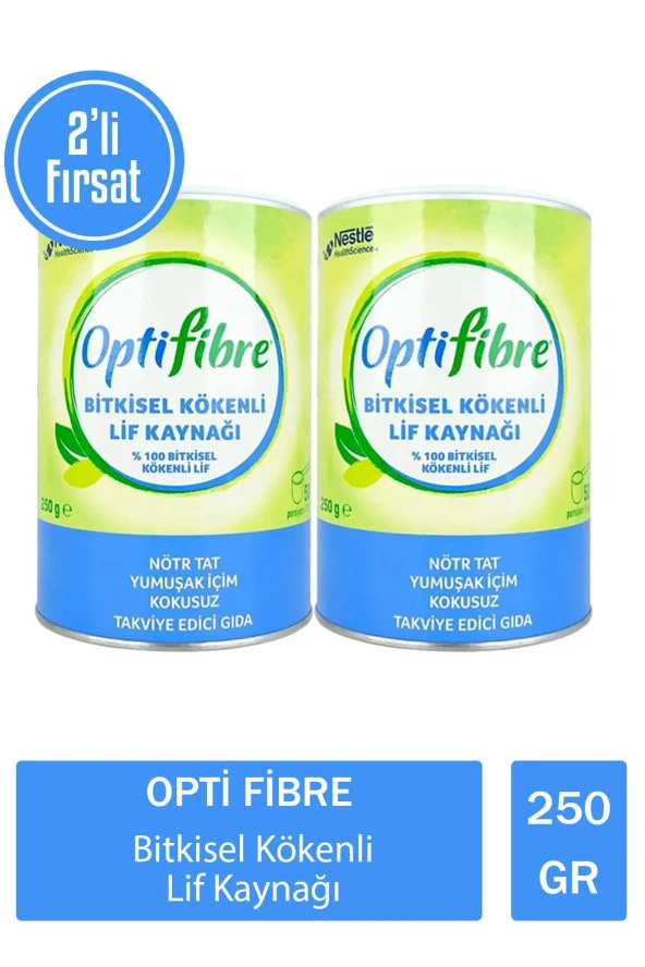 Opti Fibre Bitkisel Kökenli Lif Kaynağı 250 gr X 2 Adet