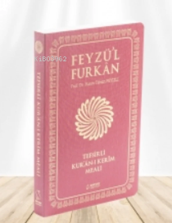 *KAMPANYA*FEYZÜL FURKAN TEFSİRLİ MEAL CEP BOY İNCE KAPAK BORDO RENK  SERVER
