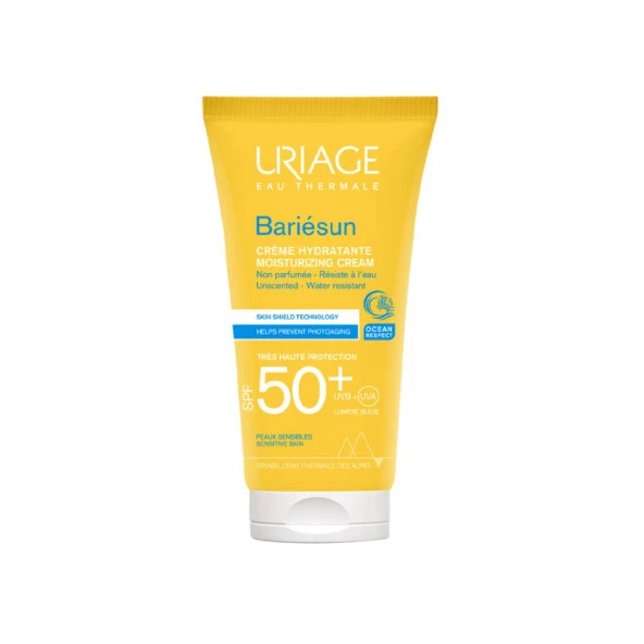 Uriage Bariesun Spf 50+ Creme Sans Parf 50 Ml Parfüm Içermeyen Hassas Ciltler Için Güneş Koruyucu Krem