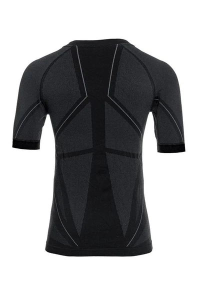 Panthzer EXTREME Muscle Baselayer T-Shirt Men/ Black-Grey ( Polygiene) - 5
