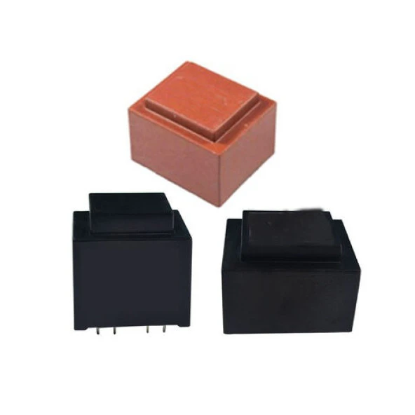 Kapalı Tip Pcb Trafo 220V AC 12V 1.5VA 125mA 27x32x21mm - 5 Adet - 3