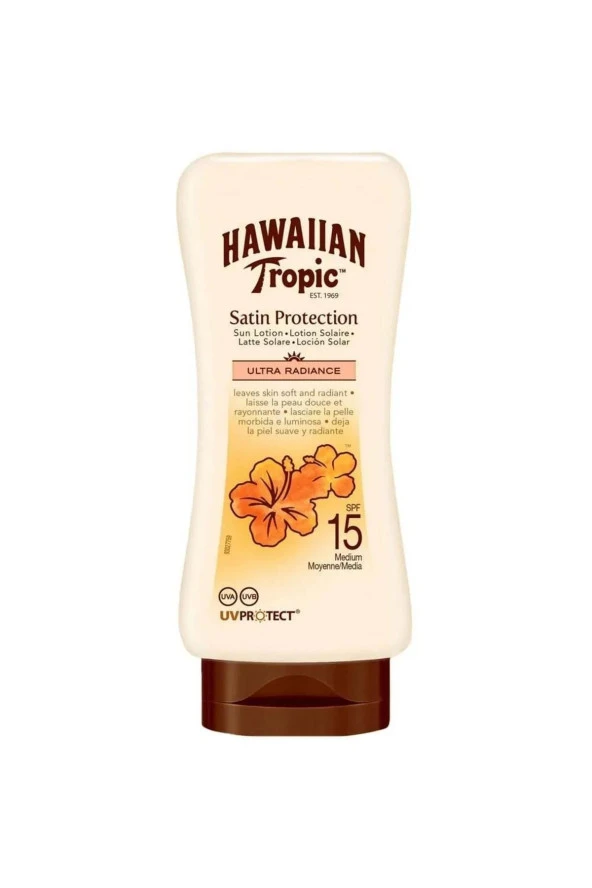 Hawaiian Tropic Satin Protection Lotion SPF15 180ml