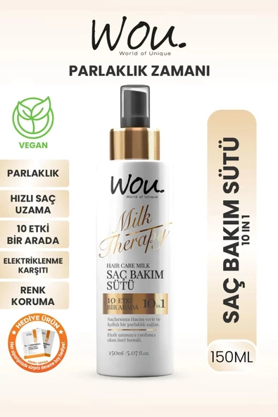 WOU World of Unique Wou Saç Bakım Sütü 150ml