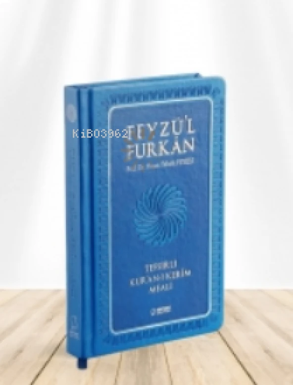 *KAMPANYA*FEYZÜL FURKAN METİNSİZ TEFSİRLİ MEAL CEP BOY CİLTLİ LACİVERT  SERVER