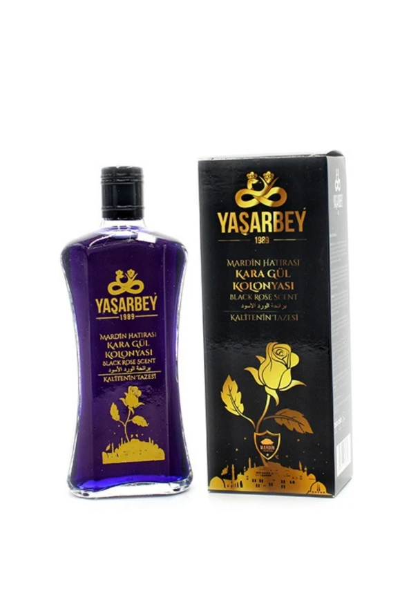 Yaşarbey Özel Kara Gül Kolonyası 250 Ml ( Hediyelik Kutu )