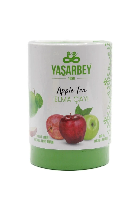 Yaşarbey Doğal Organik Elma Çayı 200 Gr ( Hediyelik Kutu )