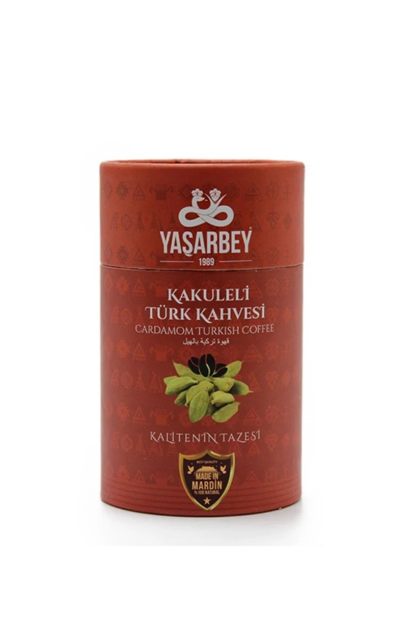 Yaşarbey Özel Kakuleli Türk Kahvesi 400 Gr ( Hediyelik Kutu )