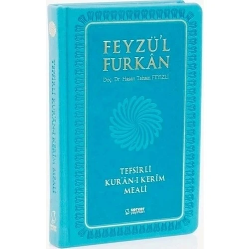 *KAMPANYA*FEYZÜL FURKAN METİNSİZ TEFSİRLİ MEAL CEP BOY CİLTLİ TURKUAZ