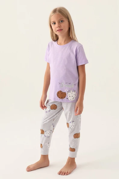 Arnetta 2884 Brunch Kız Çocuk Pijama Takımı