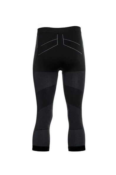 Panthzer EXTREME Muscle Baselayer 3/4 Pant Men/ Black-Grey ( Polygiene) - Resim 5
