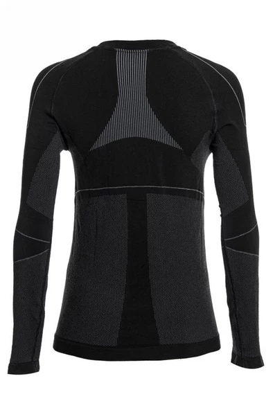 Panthzer Ceramic Baselayer Long Sleeve T-Shirt Women / Black-Grey - Resim 4