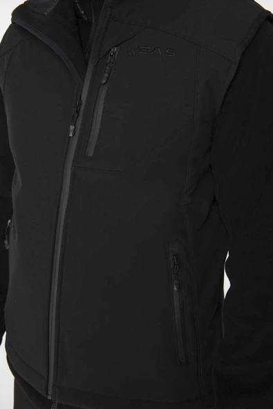 2AS SAMANA Softshell Unisex Yelek - Resim 4