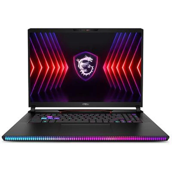 MSI RAIDER GE78 HX 14VIG-872TR I9-14900HX 32GB DDR5 RTX4090 GDDR6 16GB 2TB SSD 17.0 QHD+ 240Hz W11