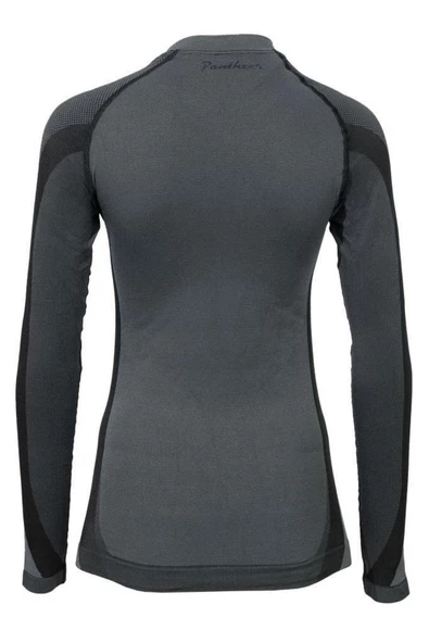 Panthzer Internal Baselayer T-Shirt Women/ Black-Grey - Resim 2