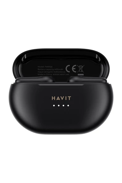 Havit Tw915e Enc Tws Bluetooth 5.2 Kulaklık - 4 Mikrofonlu, Çift Cihaz Desteği - 6