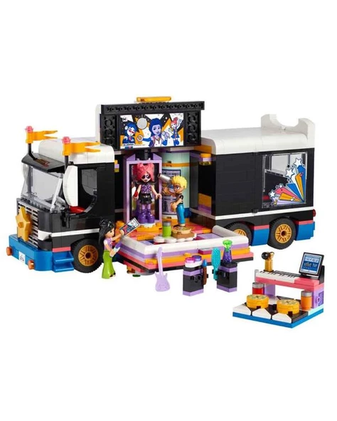 Lego Friends Pop Star Müzik Turne Otobüsü 42619 - 2