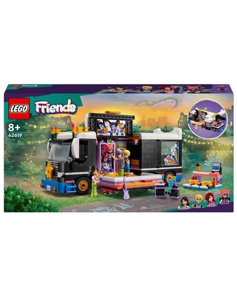 Lego Friends Pop Star Müzik Turne Otobüsü 42619