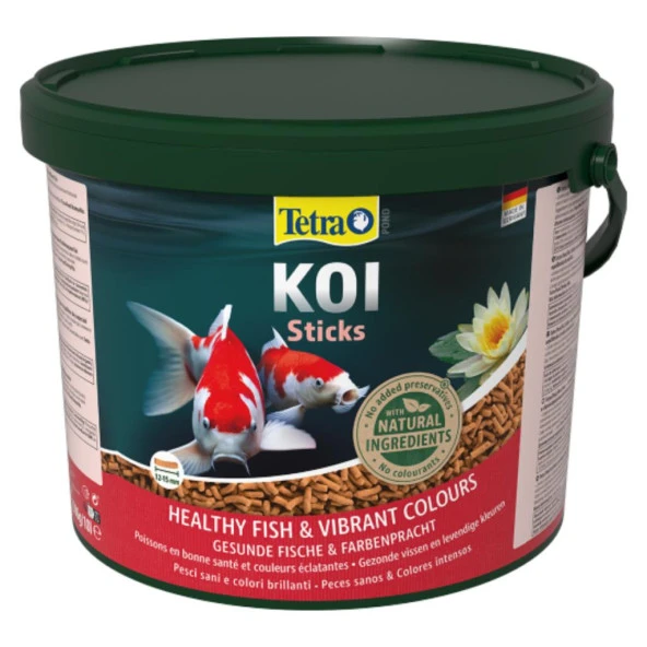 Tetra Pond Koi Sticks Japon Balığı Yemi 10 L 1500 gr