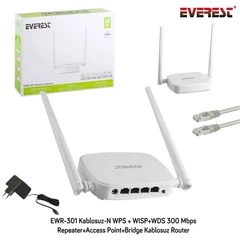 Everest EWR-N301 300 Mbps 4 Port Router - 2