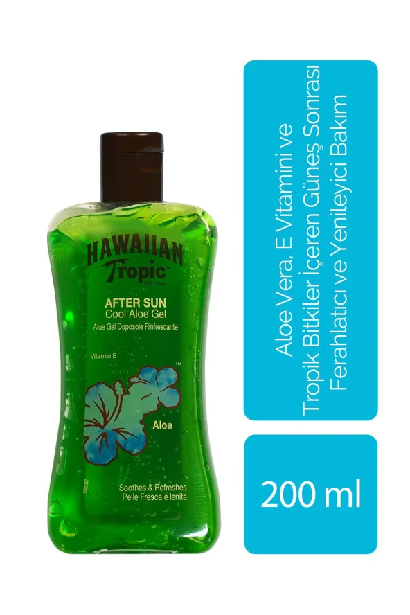 Hawaiian Tropic After Sun Cool Aloe Vera Gel 200 Ml