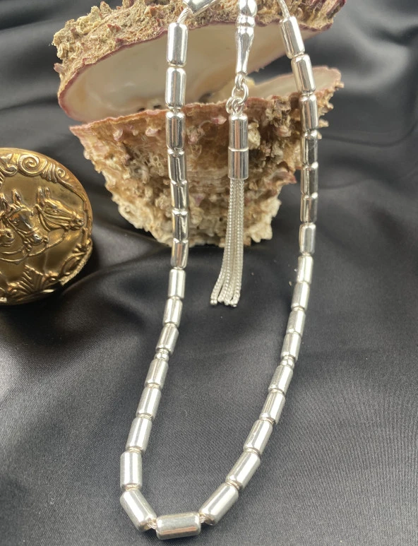 925 Ayar Erkek Gümüş (silver) Tesbih ürün görseli 1