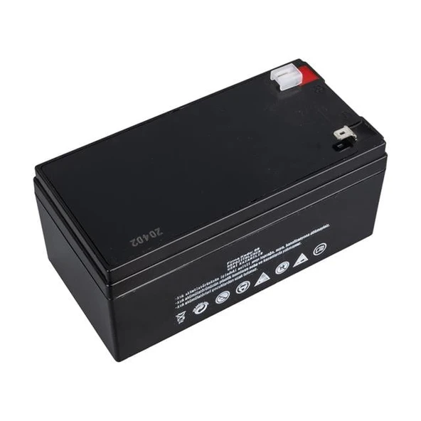 ATEX AX12-3.2 12 Volt 3.2 Amper Kuru Akü 13.4 x 70 x 60 mm - 4