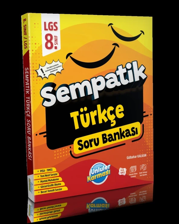 ÜNLÜLER KARMASI Sempatik 8. Sınıf Türkçe Soru Bankası