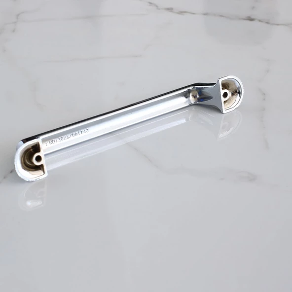 Krom Metal Kulp 128 mm-12.8 cm Mobilya Çekmece Mutfak Dolabı Dolap Kapak Kulpları Kulbu - Resim 4