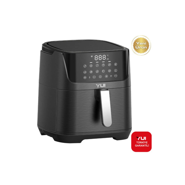 Yui Air Fryer 5.5 Litre Siyah M25 Maxifry Pro Akıllı Fritöz