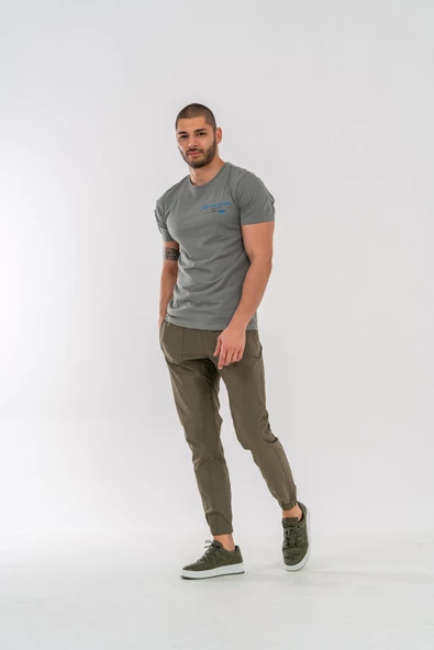 Combat Tactical Outdoor Taktik Jogger Kargo Torba Cepli Paraşüt Pantolon Safari - 513 - Resim 5
