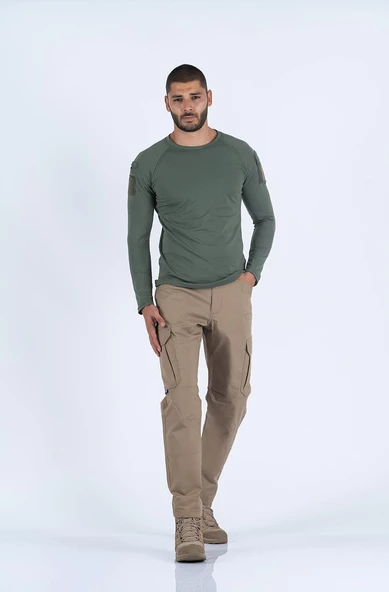 Combat Tactical Outdoor Taktik Pantolon Ripstop Çok Cepli Kargo Pantolonu  -  502 - 2
