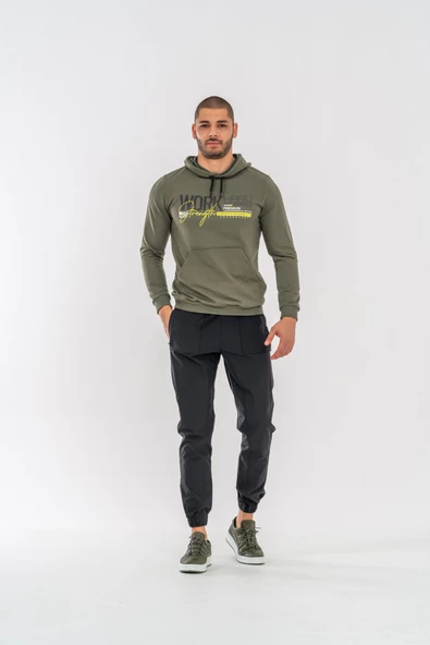 Combat Tactical Outdoor Taktik Jogger Kargo Torba Cepli Paraşüt Pantolon Safari - 513 - Resim 2