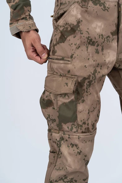Pantolon Komando Softshell Kamuflaj - 508 - 3