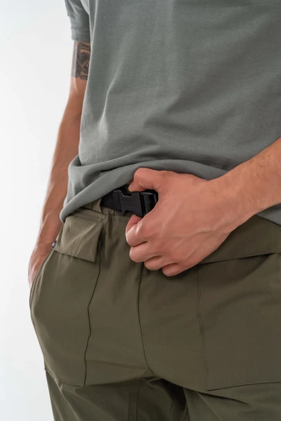 Combat Tactical Outdoor Taktik Jogger Kargo Torba Cepli Paraşüt Pantolon Safari - 513 - Resim 9