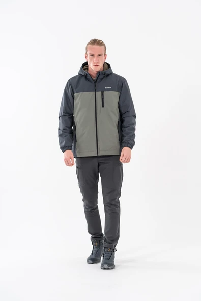 Combat Tactical Outdoor Taktik Mont Spor Kapüşonlu Mont Mevsimlik Dik Yaka Mont - 318 - 9