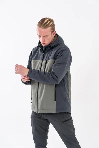 Combat Tactical Outdoor Taktik Mont Spor Kapüşonlu Mont Mevsimlik Dik Yaka Mont - 318 - 3