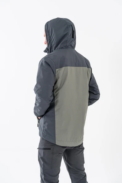 Combat Tactical Outdoor Taktik Mont Spor Kapüşonlu Mont Mevsimlik Dik Yaka Mont - 318 - 8
