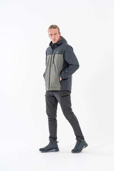 Combat Tactical Outdoor Taktik Mont Spor Kapüşonlu Mont Mevsimlik Dik Yaka Mont - 318 - 11