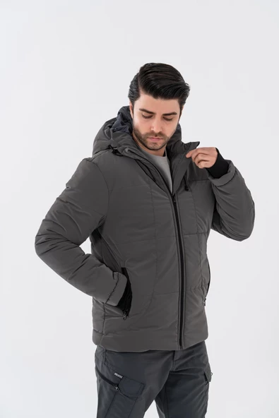 Combat Tactical Outdoor Şişme Mont Kapüşonlu Novo - 319