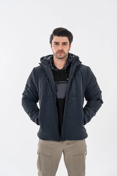 Combat Tactical Outdoor Şişme Mont Kapüşonlu Novo - 319