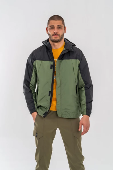 Combat Tactical Outdoor  Mevsimlik Su Geçirmez Yağmurluk Mont Kapüşonlu Rüzgârlık Mont - 606 - 9