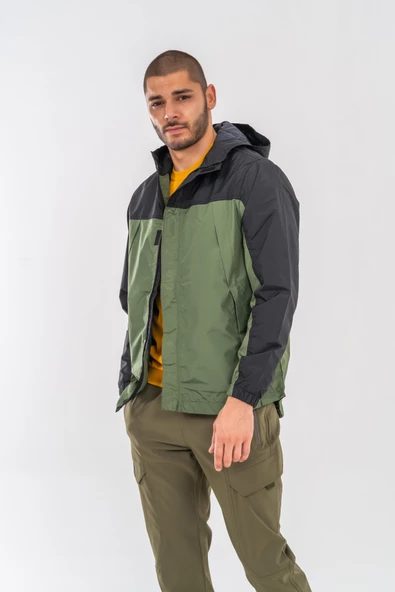 Combat Tactical Outdoor  Mevsimlik Su Geçirmez Yağmurluk Mont Kapüşonlu Rüzgârlık Mont - 606 - 2