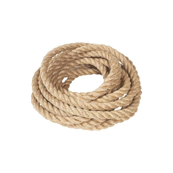 Jüt Halat Dekor Ipi Kendir Halat Kalınlık 6 mm - 2