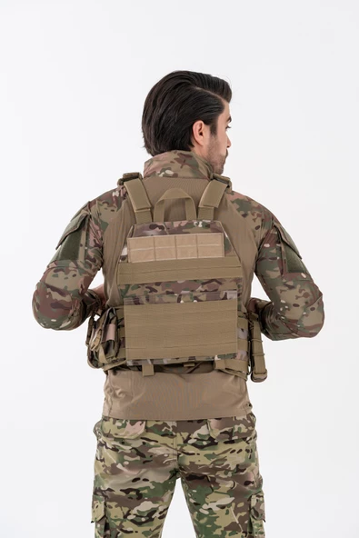 Combat Tactikal Fırtına Atak Hücum Yeleği Göbek Üstü - 202 - 5