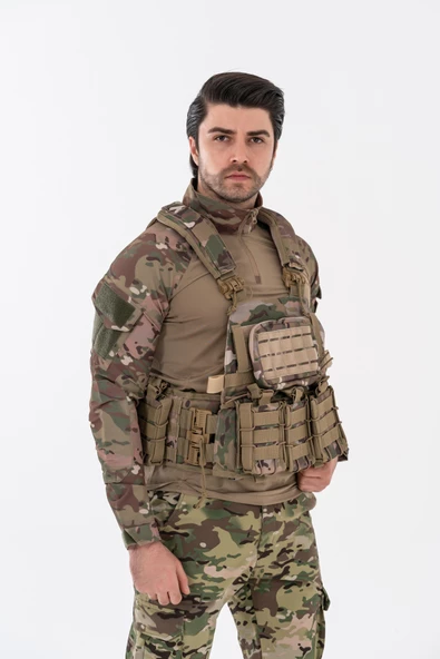 Combat Tactikal Fırtına Atak Hücum Yeleği Göbek Üstü - 202 - 3