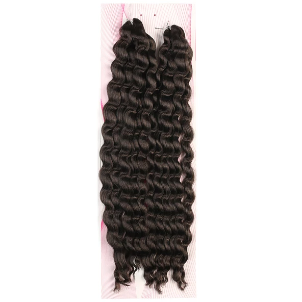 Nice Bulk Afro Su Dalgası Saç - Kahverengi NiceBulk-4 ürün görseli 1