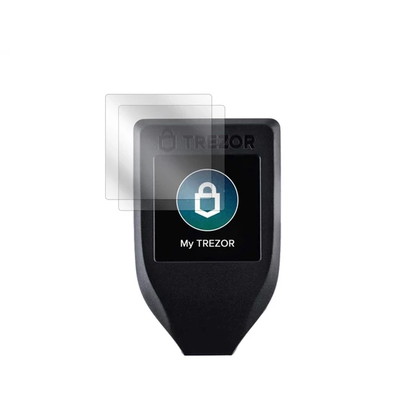 Tfy Store Trezor Model T Uyumlu 4 Adet Şeffaf Ekran koruyucu Nano Jelatin