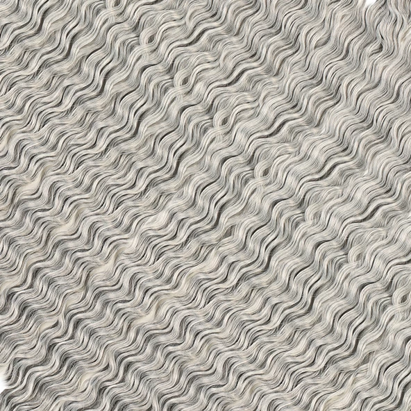 Rus Afro Dalgası Saç - Gri Deep-GREY - Resim 2